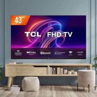 Smart TV TCL 43 Polegadas LED Full HD S5400A Android TV WiFi Bluetooth Google Assistente 43S5400A