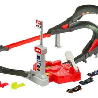 Pista de brinquedo Corrida Fórmula 1 Sprint com 3 carros Hot Wheels Mattel
