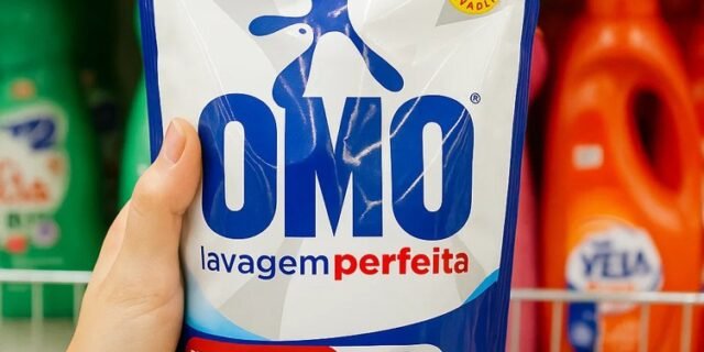 Omo Sabão Líquido Refil Omo Lavagem Perfeita Refil 900ml