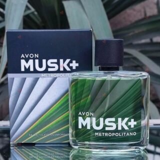 Deo Colônia Avon Musk+ Metropolitano 75ml