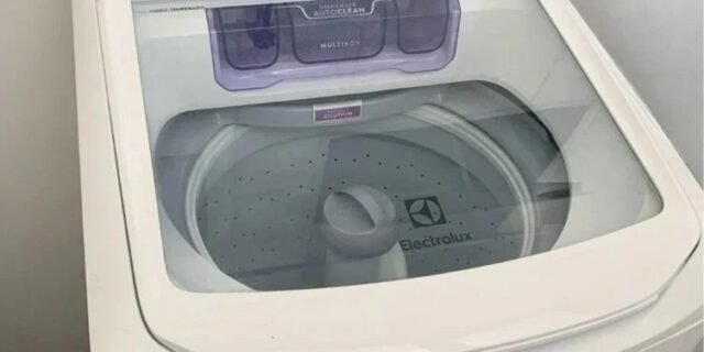 Máquina de Lavar Electrolux 8,5kg Branca Turbo Economia com Jet&Clean e Filtro Fiapos (LAC09) – 220V