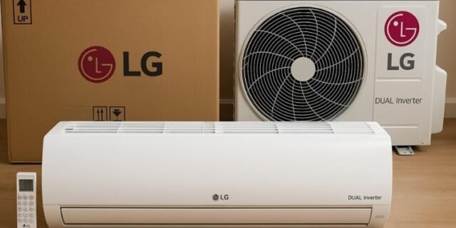 Ar Condicionado Split Hi Wall R32 LG Dual Inverter Voice +AI 18000 BTU/h Frio S3-Q18KL31B – 220 Volts