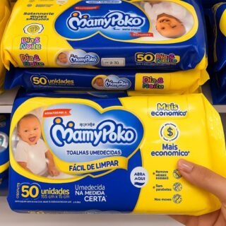MamyPoko Lenços Umedecidos Dia&Noite 500 Unidades