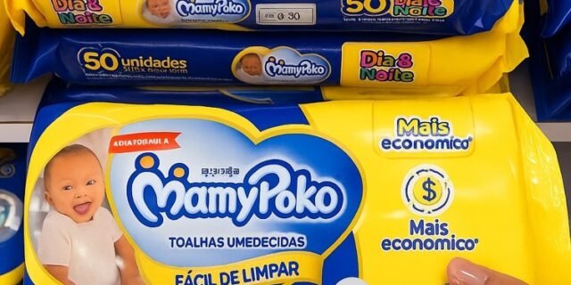 MamyPoko Lenços Umedecidos Dia&Noite 500 Unidades