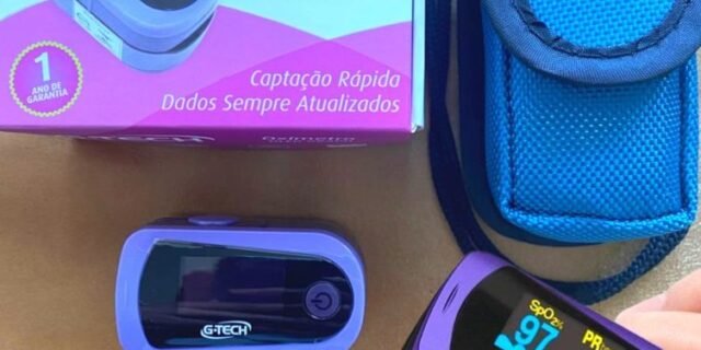 Oxímetro Digital Portátil De Dedo Oled Graph G-tech