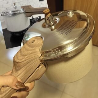 Panela Pressão Antiaderente Indução Mármol 4.2l – Mimo Style Mármol