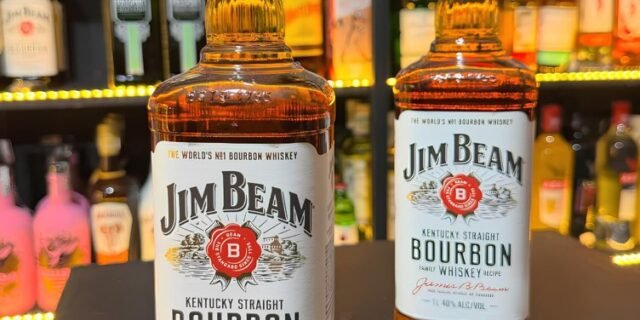 Bourbon Whiskey Jim Beam White 1L