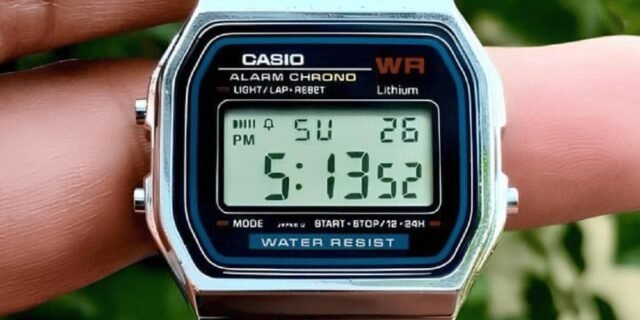 Relógio de pulso Casio Vintage A159