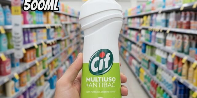 Limpador Cif Multiuso +Antibac Squeeze 500ml, Cif
