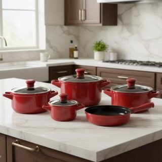 Ceraflame Conjunto Panelas de Cerâmica Duo Smart 5 Peças Pomodoro