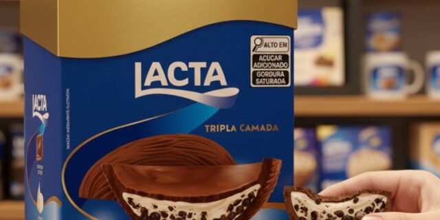Lacta Oreo – Ovo de Páscoa Tripla Camada 320g