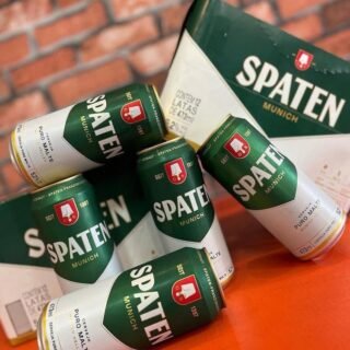 Pack Cerveja Spaten, Puro Malte, 350ml, Lata – 12 Unidades