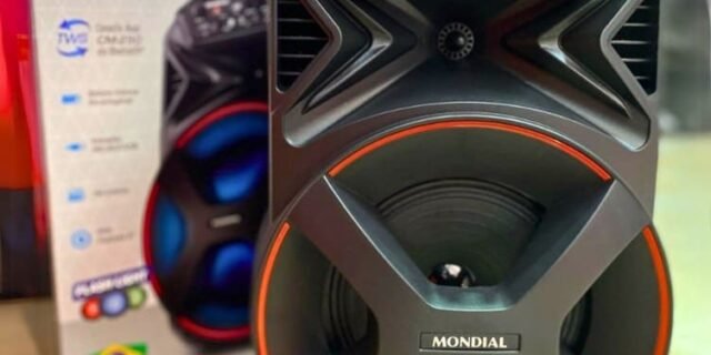 Caixa De Som Amplificada Bluetooth 250w Cm250 Mondial