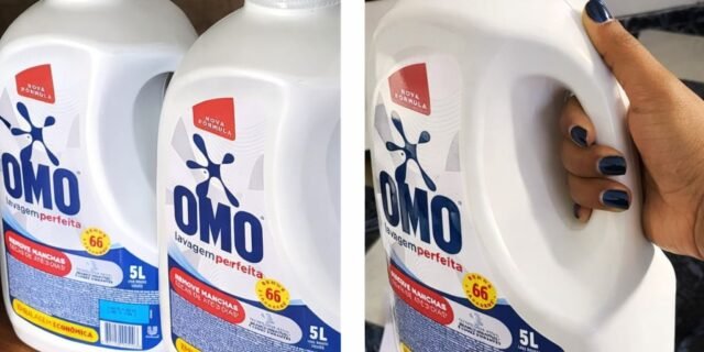 Omo Sabão Líquido 2 Unidades Lavagem Perfeita 5L