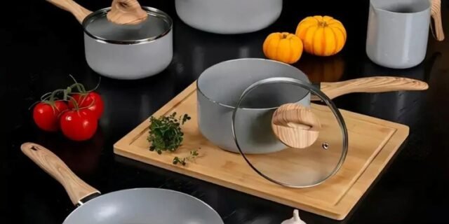 Conjunto De Panelas 5 Peças Gris Ceramic Life Easy – Brinox