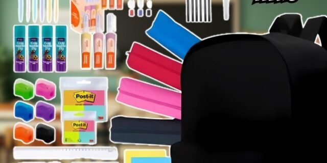 Material Escolar Kit Completo Ensino Fundamental Médio Facul