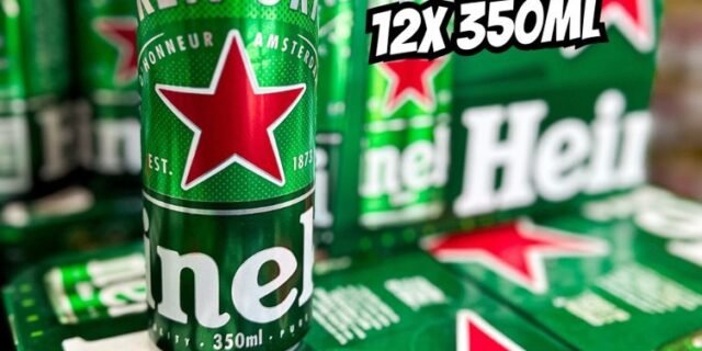 Heineken Cerveja Sleek Lata 350ml Pack 12 Unidades