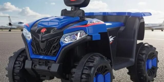 Mini Quadriciclo Elétrico Infantil Rosa Bateria 6 Volts Som e Luz – Brinq Kids