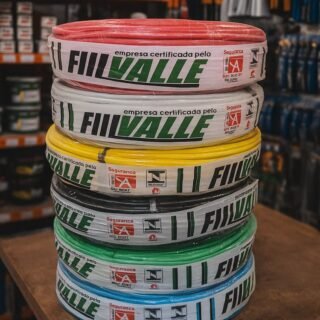 Fio Elétrico Cabo Flexível 2,5mm Rolo 100 Metros. C/inmetro