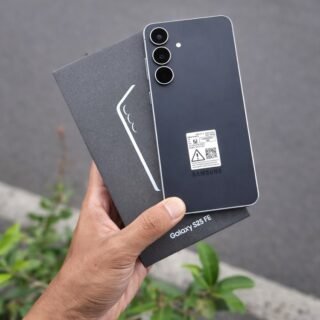 Smartphone Samsung Galaxy S25 FE 5G, 128GB, 8GB, Câmera Tripla – Jet Black