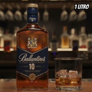 Whisky Escocês Blended 10 Anos Ballantine’s Garrafa 1l
