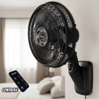 Ventilador de Parede Mallory Smart Control – Controle Remoto, Oscilação