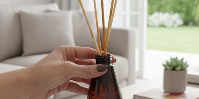 Glade Difusor de Ambiente, Lavanda, 6 Varetas, 100ml