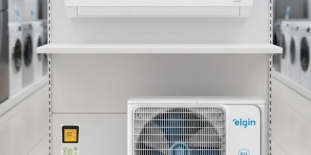 Ar-Condicionado Split HW Inverter Elgin Eco III Wi-Fi 9.000 BTUs R-32 Só Frio 220V
