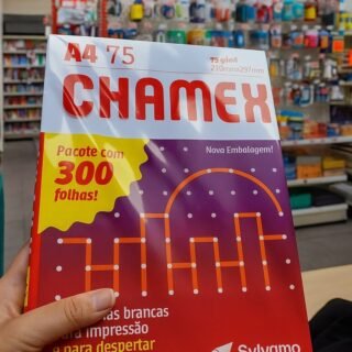 Papel Sulfite, Chamex, A4, 75 Gramas, Pacote De 300 Folhas