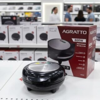 Agratto Omeleteira mr. Cheff AOIP01I-01 inox redonda 800w 127v