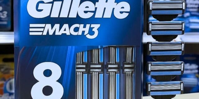 Gillette Mach3 – Carga para Aparelho de Barbear, Leve 8 Pague 6 (o pacote pode variar)