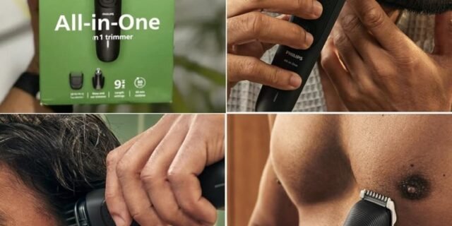 PHILIPS Multigroom Aparador de Pelos 9 em 1, Bivolt – MG3927/15