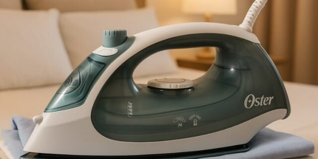 Ferro de Passar a Vapor Oster Antiaderente Verde – 127V