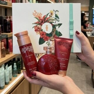 Floratta Red Kit Presente (3 Itens)