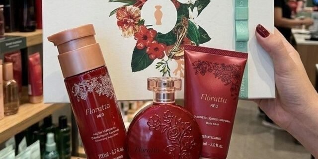 Floratta Red Kit Presente (3 Itens)