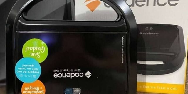 Sanduicheira Elétrica Cadence Toast & Grill, Preta, 750W, 110V, SAN260