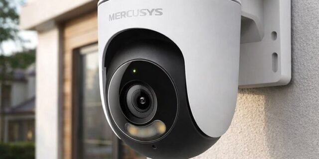 Mercusys MC510 Câmera Segurança Wifi 2K 360° Externo por TP-Link