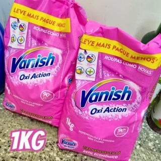 Vanish Tira Manchas Em Pó, Multi Power Oxi Action, para Roupas Coloridas 1Kg