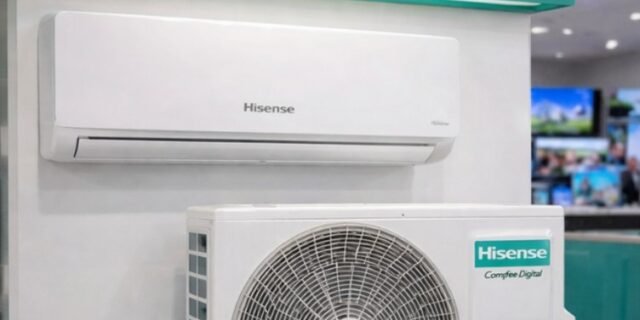 Ar Condicionado Split Inverter Hisense R-32 Hi-wall 12.000 Btus Quente E Frio Wi-fi 220v