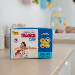 Fralda Turma da Mônica Baby XG com 42 Unidades