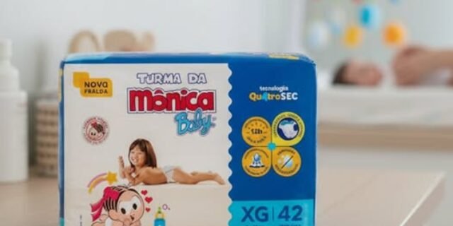 Fralda Turma da Mônica Baby XG com 42 Unidades