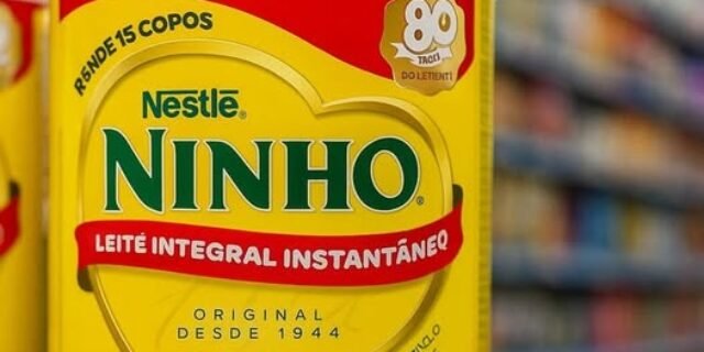 Leite Pó Instantâneo Integral Ninho Lata 380g