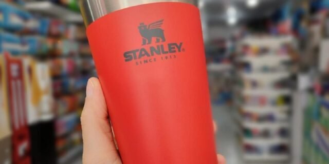 Copo Térmico de Cerveja Stanley Flame Red Vermelho | 473ML