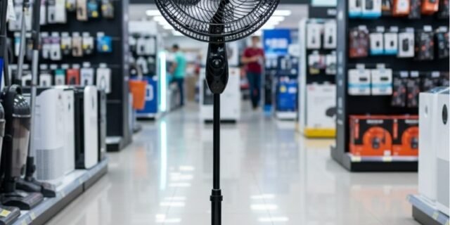 Ventilador de Coluna Britânia 6 Pás de 40cm 160W BVC41A só 127v