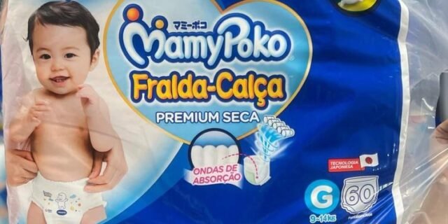 MamyPoko Fralda-Calça Premium Seca G 60 Unidades