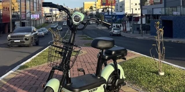 Bicicleta Scooter Elétrica Yoo Y-200 Econômica 350w