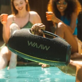 Caixa de Som Bluetooth Boombox Waaw by Alok Hyperboom 1000