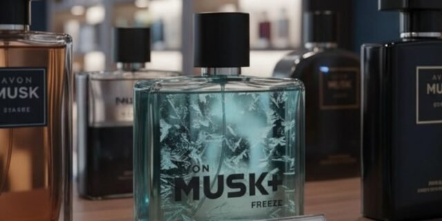 Deo Colônia Avon Musk+ Freeze 75ml