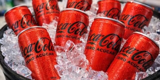 Pack de Coca Cola Sem Açúcar Lata 310ml 6 unidades