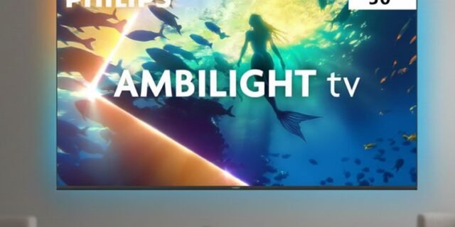 PHILIPS, Smart TV Ambilight 50″ 4K, 50PUG8100/78, Comando de Voz, HDR10+/Dolby Atmos, VRR/ALLM, Bluetooth